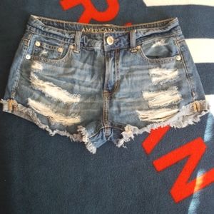 American Eagle tomgirl shortie shorts